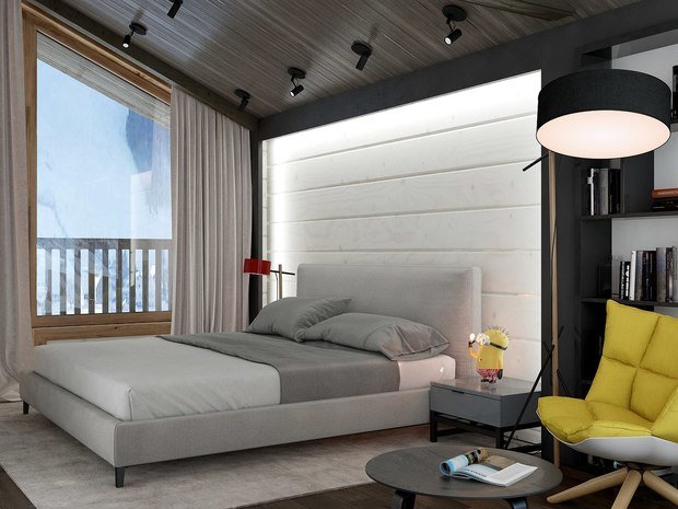 Фото из портфолио Дом из бруса 2-ой этаж – фотографии дизайна интерьеров на INMYROOM