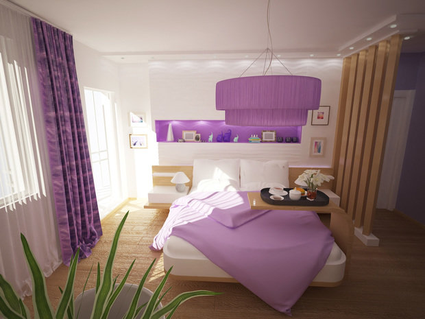 Фото из портфолио Романтичная спальня – фотографии дизайна интерьеров на INMYROOM