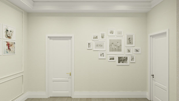 Фото из портфолио Трехкомнатная квартира 142 м2 – фотографии дизайна интерьеров на INMYROOM