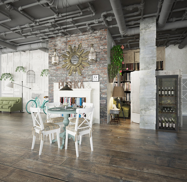 Фото из портфолио Ресторан актуального дизайна – фотографии дизайна интерьеров на INMYROOM