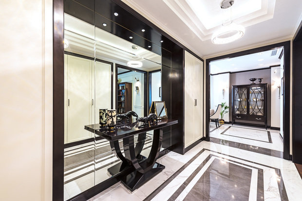 Фото из портфолио Реализованный дизайн-проект квартиры в ЖК "Английский квартал" – фотографии дизайна интерьеров на INMYROOM