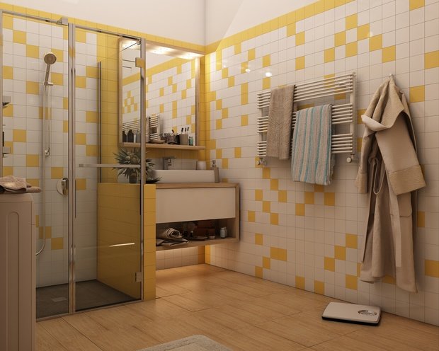 Фото из портфолио Bathroom – фотографии дизайна интерьеров на INMYROOM