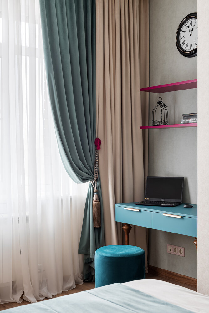 Фотография: Спальня в стиле Классический, Современный, Квартира, Проект недели, Кирпичный дом, 1 комната, 40-60 метров, Тамбов, Студия архитектуры и дизайна Zest, Галина Звездина – фото на INMYROOM Фотография: Спальня в стиле Классический, Современный, Квартира, Проект недели, Кирпичный дом, 1 комната, 40-60 метров, Тамбов, Студия архитектуры и дизайна Zest, Галина Звездина – фото на INMYROOM