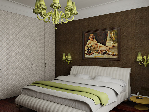 Фото из портфолио спальная ар-деко, – фотографии дизайна интерьеров на INMYROOM