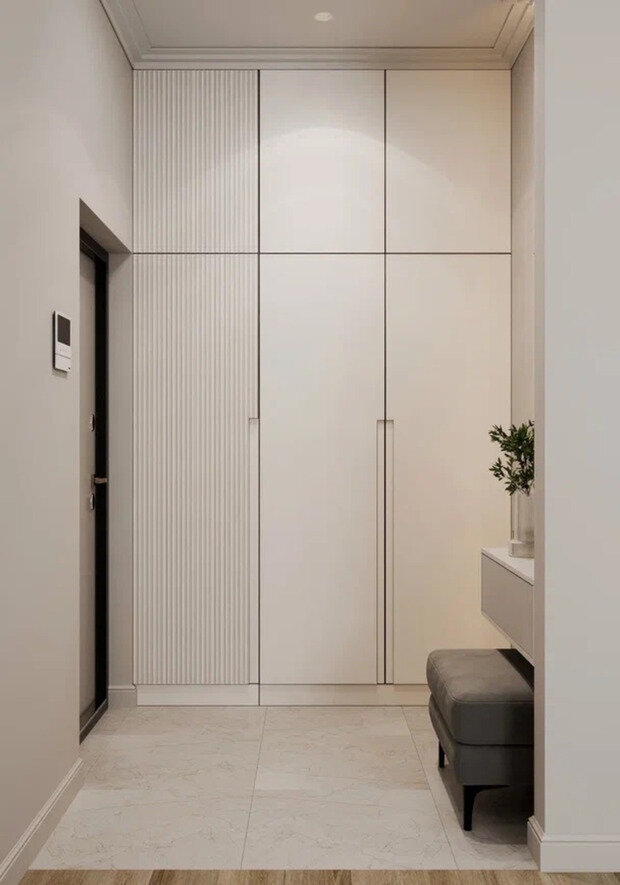 Фото из портфолио Дизайн интерьера квартиры в ЖК «Прайм Приморский» в стиле современной классики – фотографии дизайна интерьеров на INMYROOM