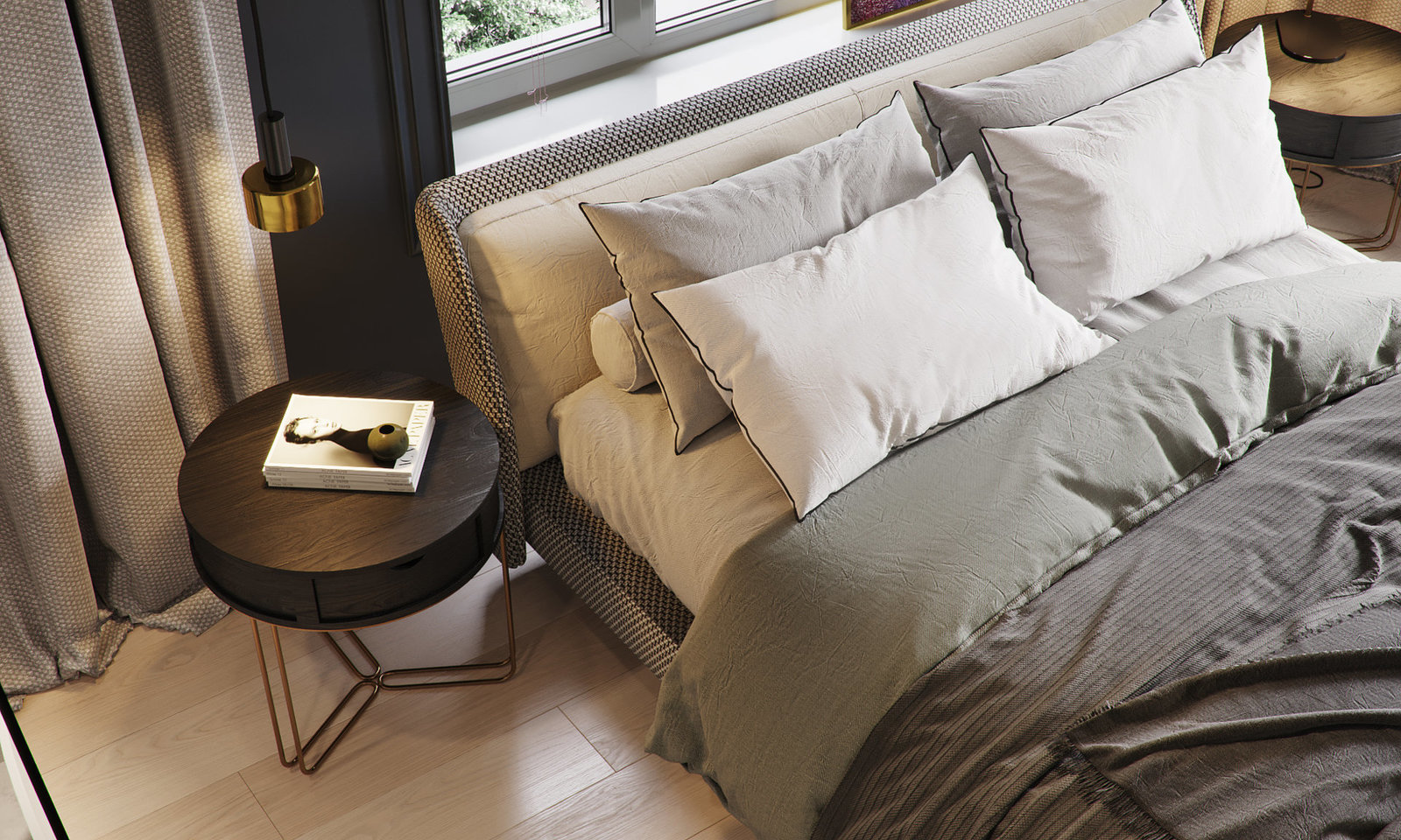 Фотография: Спальня в стиле Современный, Декор интерьера – фото на INMYROOM Фотография: Спальня в стиле Современный, Декор интерьера – фото на INMYROOM