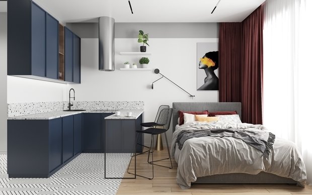 Фото из портфолио Яркая студия – фотографии дизайна интерьеров на INMYROOM