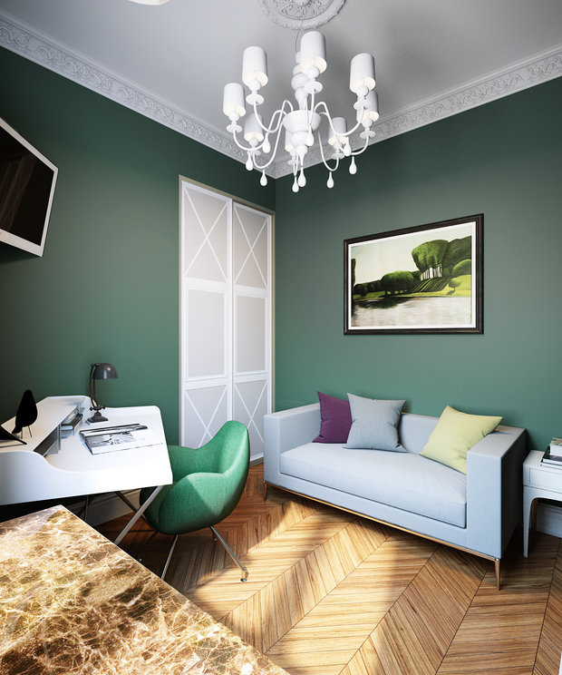 Фотография: Кабинет в стиле Современный – фото на INMYROOM