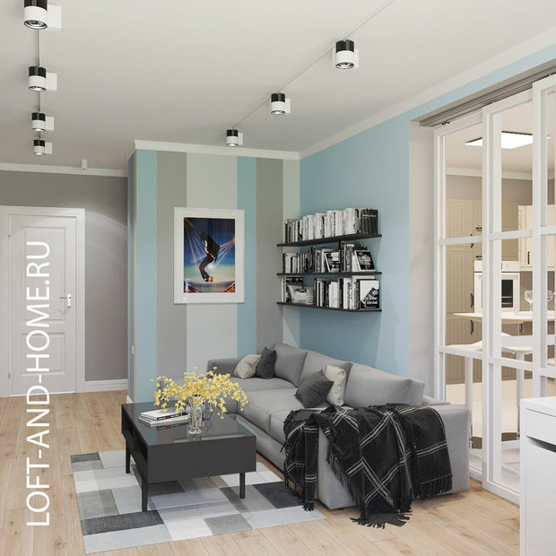 Фото из портфолио КВАРТИРА, КРАСНОГОРСК, 84М2 – фотографии дизайна интерьеров на INMYROOM