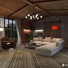 Фото из портфолио Гостиная в стиле гранж – фотографии дизайна интерьеров на INMYROOM