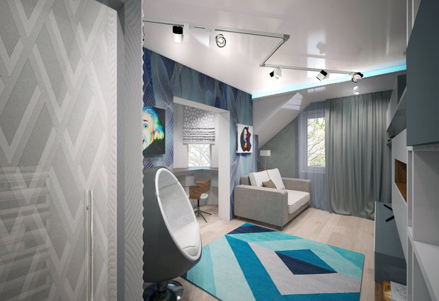 Фото из портфолио Жилой дом. Салмачи.Жимешле – фотографии дизайна интерьеров на INMYROOM