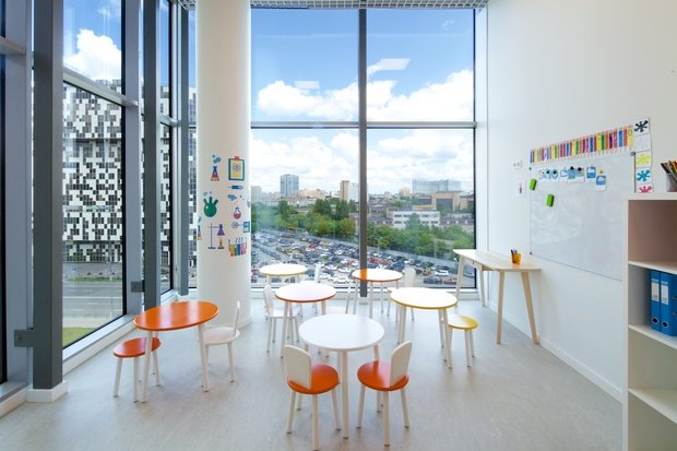 Фото из портфолио Детский центр. Кабинет Оранжевый – фотографии дизайна интерьеров на INMYROOM