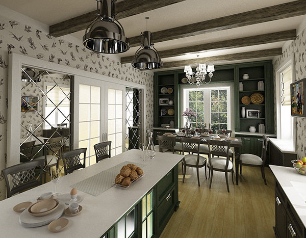 Фото из портфолио Частный дом Химки – фотографии дизайна интерьеров на INMYROOM