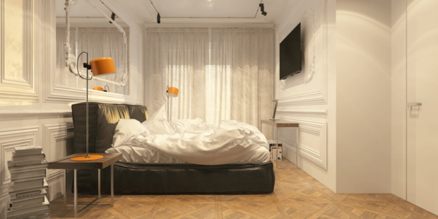 Фото из портфолио Классика для молодой девушки – фотографии дизайна интерьеров на INMYROOM