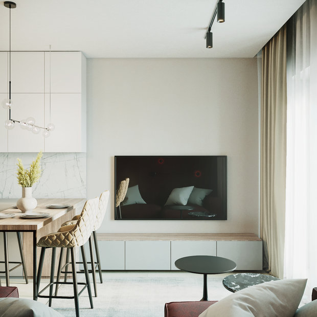 Фото из портфолио 3d визуализация – фотографии дизайна интерьеров на INMYROOM