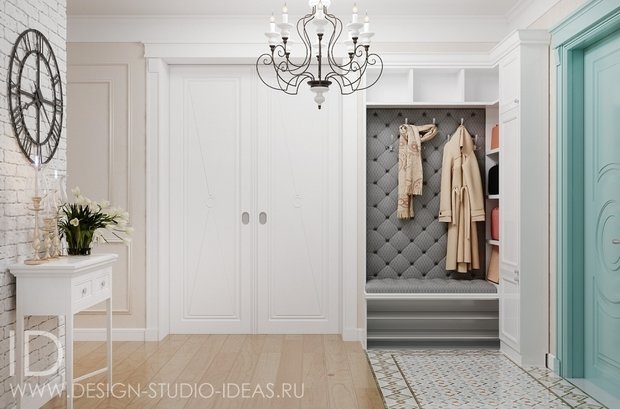 Фото из портфолио СОВРЕМЕННАЯ КЛАССИКА НА ГАГАРИНСКОМ, 137м² – фотографии дизайна интерьеров на INMYROOM