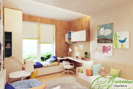 Игровая комната без излишеств