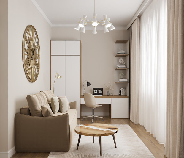 Фото из портфолио Кабинет – фотографии дизайна интерьеров на INMYROOM