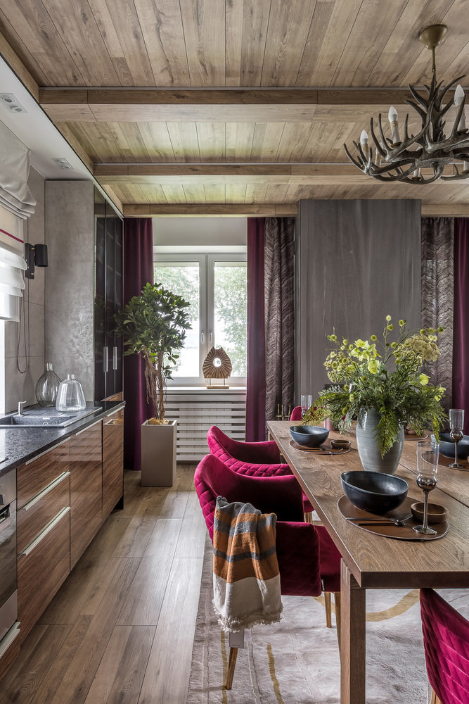 Фотография: Кухня и столовая в стиле Современный, Эклектика, Проект дня, Дача, Дом и дача, Самара, 3 комнаты, 60-90 метров, Мария Карпова, Ольга Борисова – фото на INMYROOM Фотография: Кухня и столовая в стиле Современный, Эклектика, Проект дня, Дача, Дом и дача, Самара, 3 комнаты, 60-90 метров, Мария Карпова, Ольга Борисова – фото на INMYROOM