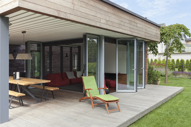 Фото из портфолио Пристройка к дому в поселке Новые Вешки – фотографии дизайна интерьеров на INMYROOM