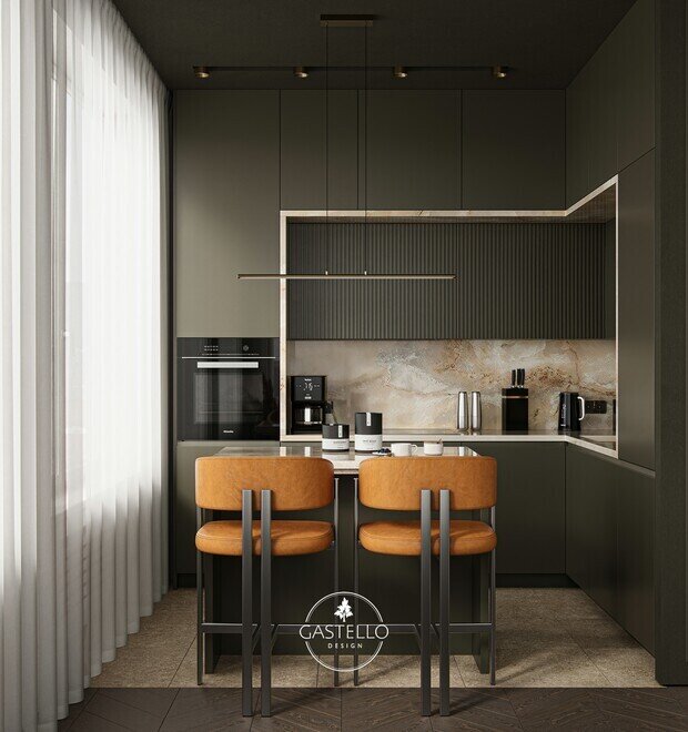 Фото из портфолио ЖК West Garden - 48 м² – фотографии дизайна интерьеров на INMYROOM