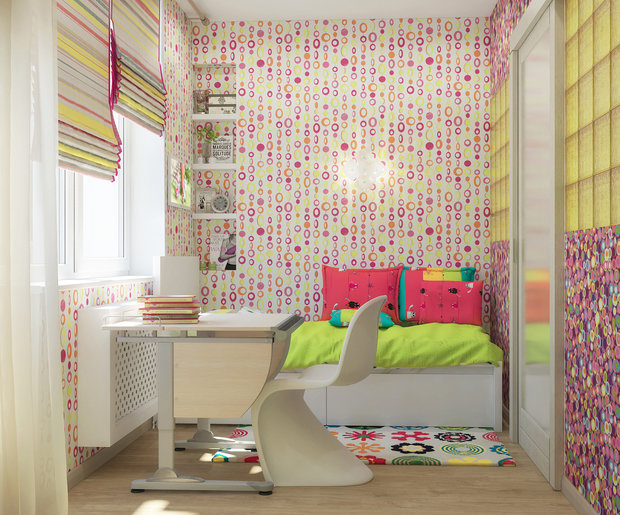 Фото из портфолио мини-квартира 27кв.м. – фотографии дизайна интерьеров на INMYROOM