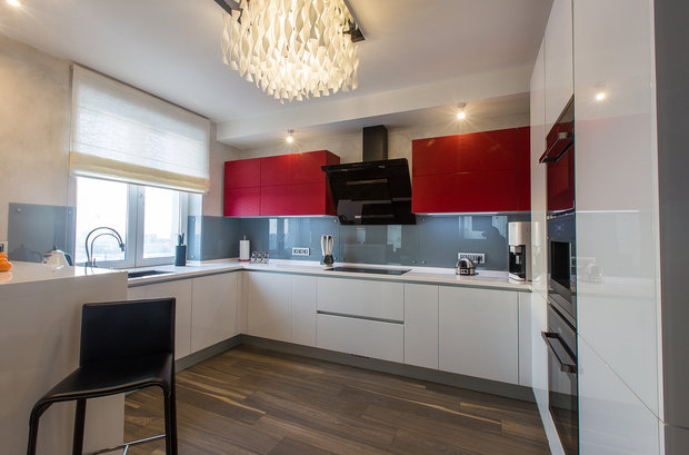 Фото из портфолио С акцентом красного – фотографии дизайна интерьеров на INMYROOM