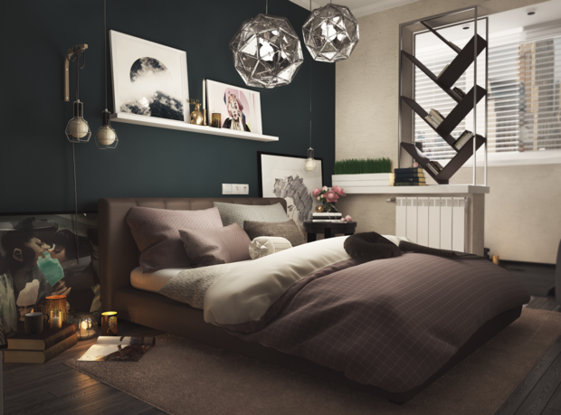Фото из портфолио Спальня для девушки – фотографии дизайна интерьеров на INMYROOM