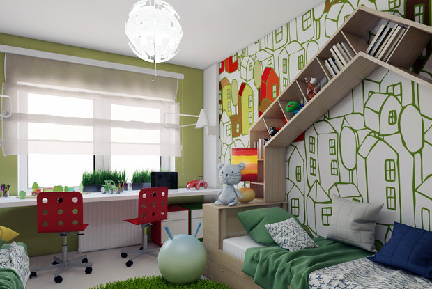 Фото из портфолио Дизайн трехкомнатной квартиры в стиле современной классики – фотографии дизайна интерьеров на INMYROOM