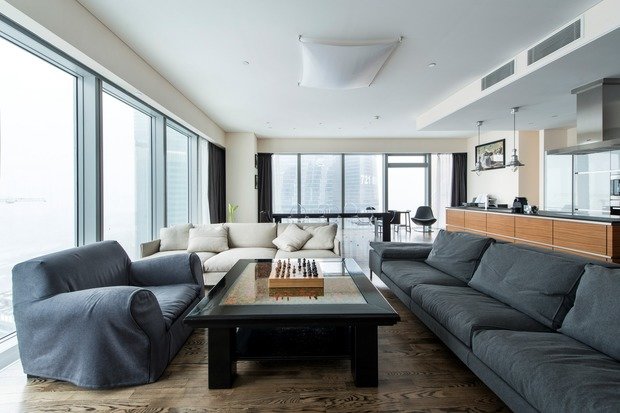 Фото из портфолио Moscow City – фотографии дизайна интерьеров на INMYROOM
