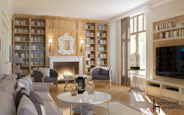 Фото из портфолио  "Современная классика"  – фотографии дизайна интерьеров на INMYROOM