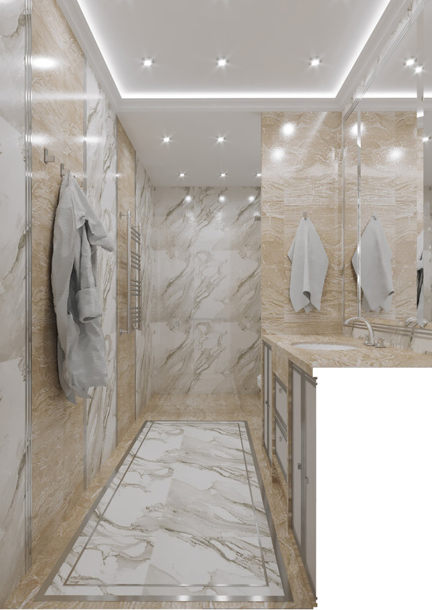 Фото из портфолио Неоклассика. – фотографии дизайна интерьеров на INMYROOM