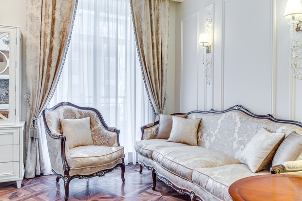 Фото из портфолио Воздушная Классика – фотографии дизайна интерьеров на INMYROOM