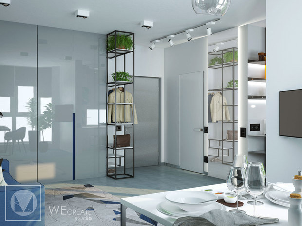 Фото из портфолио Квартира-студия в стиле минимализм – фотографии дизайна интерьеров на INMYROOM