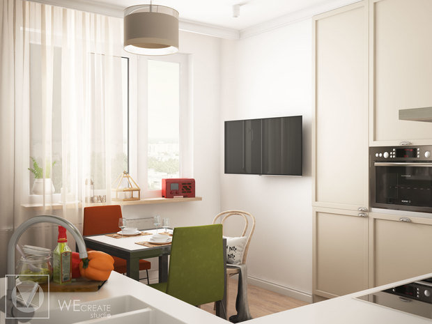 Фото из портфолио Дизайн-проект в скандинавском стиле – фотографии дизайна интерьеров на INMYROOM