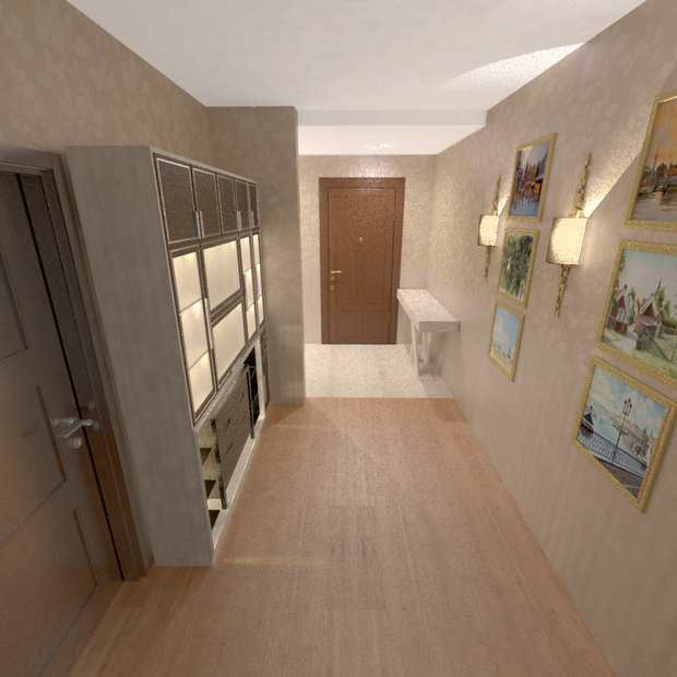 Фото из портфолио Квартира Крылатское – фотографии дизайна интерьеров на INMYROOM