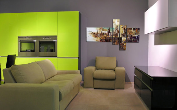 Фотография: Гостиная в стиле Современный, Хай-тек, Декор интерьера, Декор дома, Картины – фото на INMYROOM