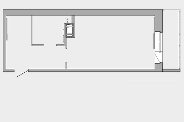 Фото из портфолио Квартира-студия. Как уместить все на 30 кв.м. – фотографии дизайна интерьеров на INMYROOM