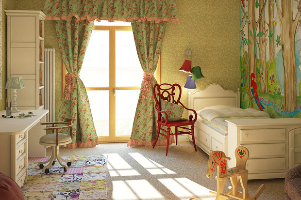 Фото из портфолио Эклектика в бирюзовых тонах – фотографии дизайна интерьеров на INMYROOM