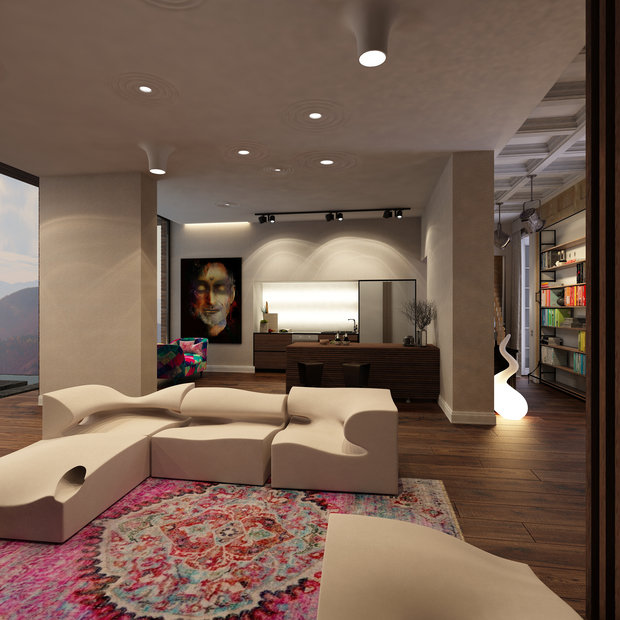 Фото из портфолио Проект "Интерьер с характером" – фотографии дизайна интерьеров на INMYROOM