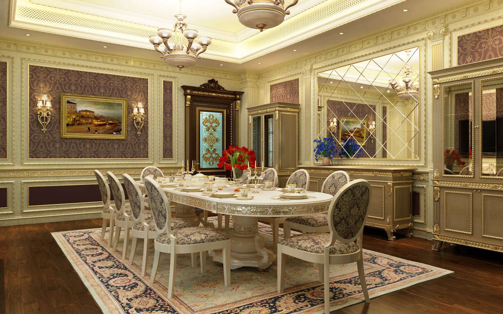 Фото из портфолио Частная резиденция в поселке Немецкая Деревня – фотографии дизайна интерьеров на INMYROOM Фото из портфолио Частная резиденция в поселке Немецкая Деревня – фотографии дизайна интерьеров на INMYROOM