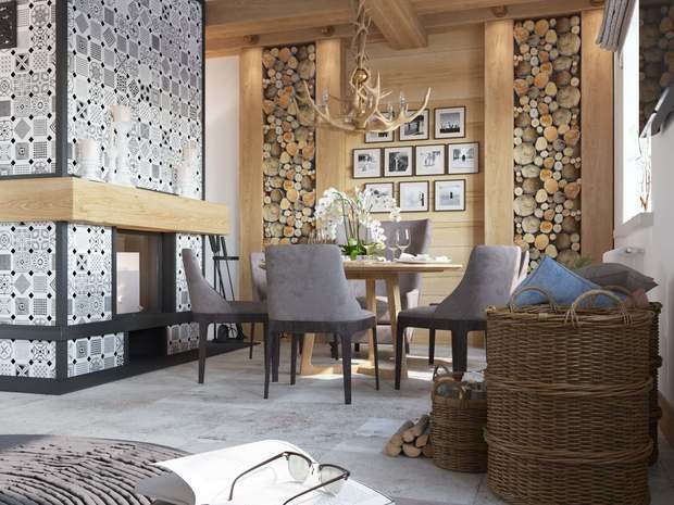 Фотография: Гостиная в стиле Эко, Современный, Дом, Украина, Проект недели, Киев, Дом и дача, Кирпичный дом, Михаил Ильченко, Алена Прядко – фото на INMYROOM