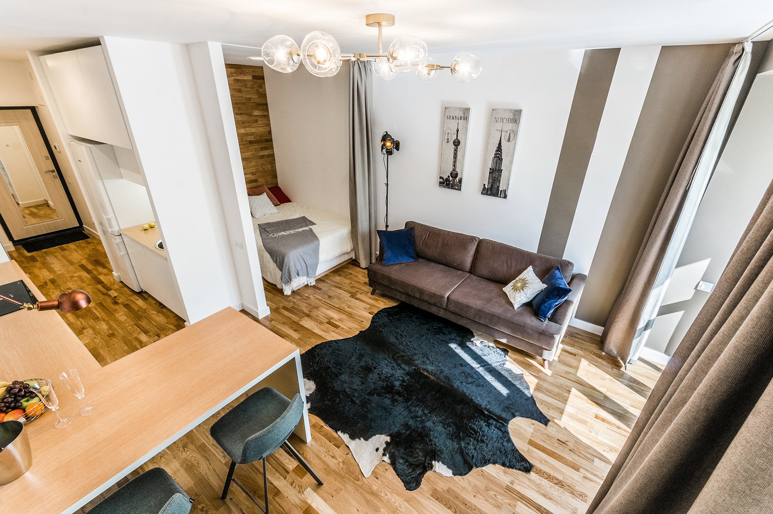 Фотография: Гостиная в стиле Скандинавский, Современный, Квартира, Студия, Проект недели, до 40 метров, Маргарита Фомина, Люберецкий район – фото на INMYROOM Фотография: Гостиная в стиле Скандинавский, Современный, Квартира, Студия, Проект недели, до 40 метров, Маргарита Фомина, Люберецкий район – фото на INMYROOM