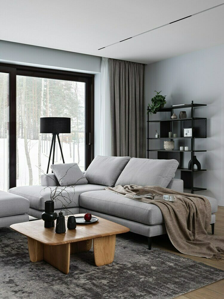 Фотография: Гостиная в стиле Современный, Минимализм, Дом, Проект дня, Дом и дача, Ленинградская область, 4 и больше, Более 90 метров, Анара Беркалиева – фото на INMYROOM Фотография: Гостиная в стиле Современный, Минимализм, Дом, Проект дня, Дом и дача, Ленинградская область, 4 и больше, Более 90 метров, Анара Беркалиева – фото на INMYROOM