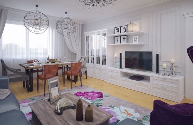 Фото из портфолио квартира в г.Королев  – фотографии дизайна интерьеров на INMYROOM