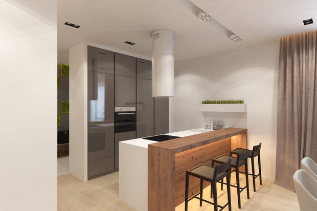 Фото из портфолио Заречье – фотографии дизайна интерьеров на INMYROOM