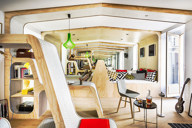 Фотография: Гостиная в стиле Эко, Декор интерьера – фото на INMYROOM