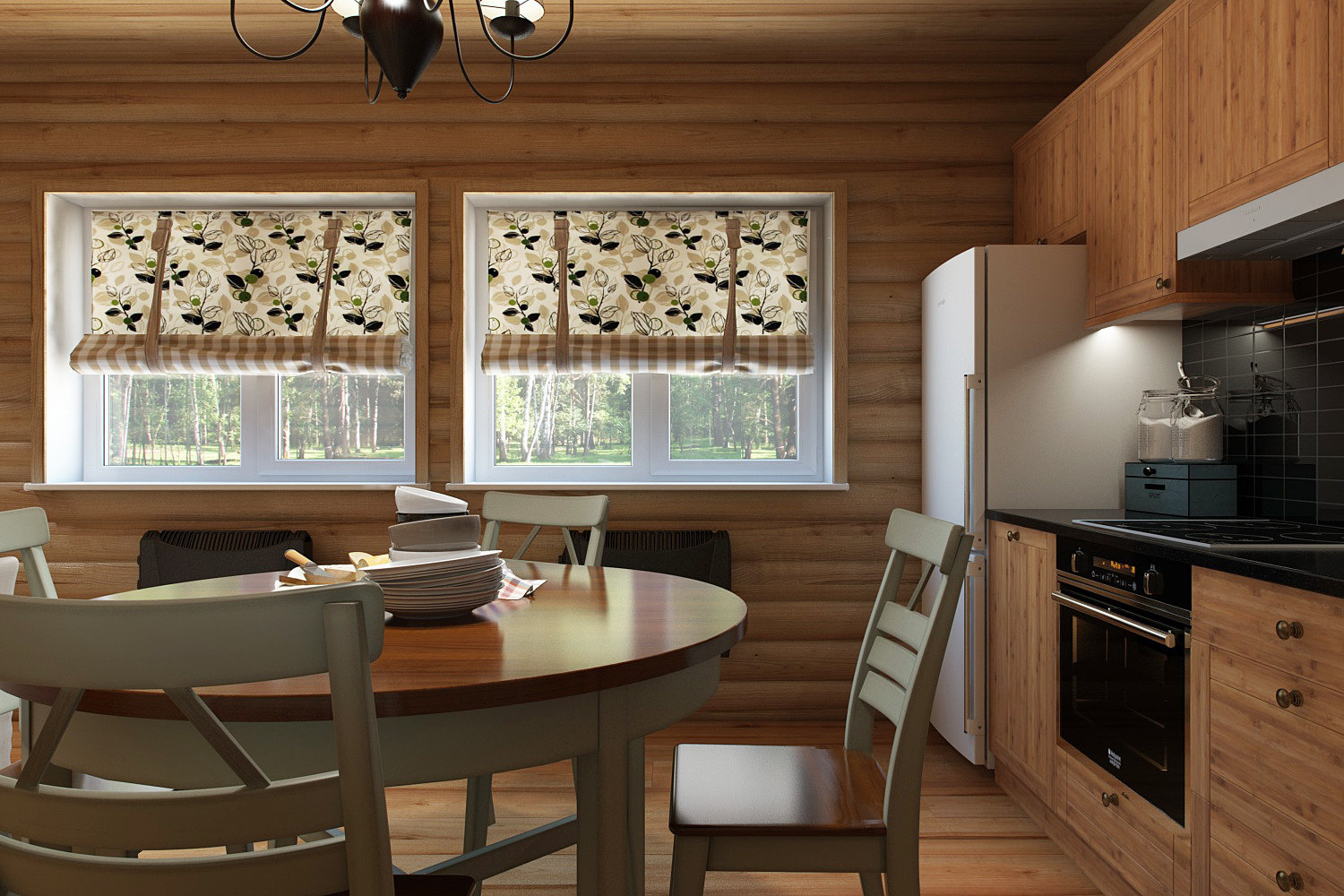 Фотография: в стиле , Проект недели, Дача, Бежевый, Коричневый, Эко, Дом и дача, Московская область, Альбина Алиева – фото на INMYROOM