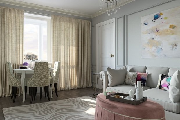 Фото из портфолио Неоклассика – фотографии дизайна интерьеров на INMYROOM