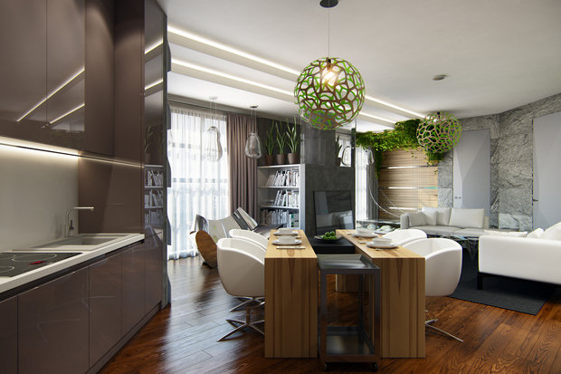 Фото из портфолио Дерзость и молодость  – фотографии дизайна интерьеров на INMYROOM